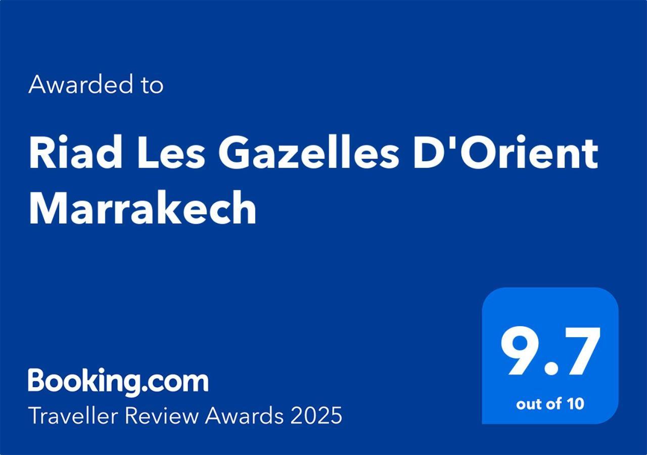 Riad Les Gazelles D'Orient Marrakech Marrákes Kültér fotó